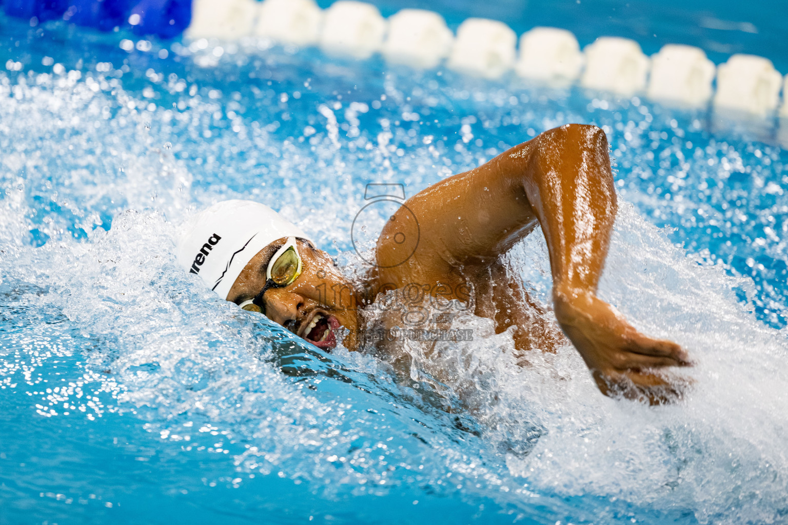 Day 5 of BML 21st Interschool Swimming Competition 2025 was held in Hulhumale' Swimming Pool, Hulhumale', Maldives on Wednesday, 15th October 2025. 
Photos: Hassan Simah / images.mv