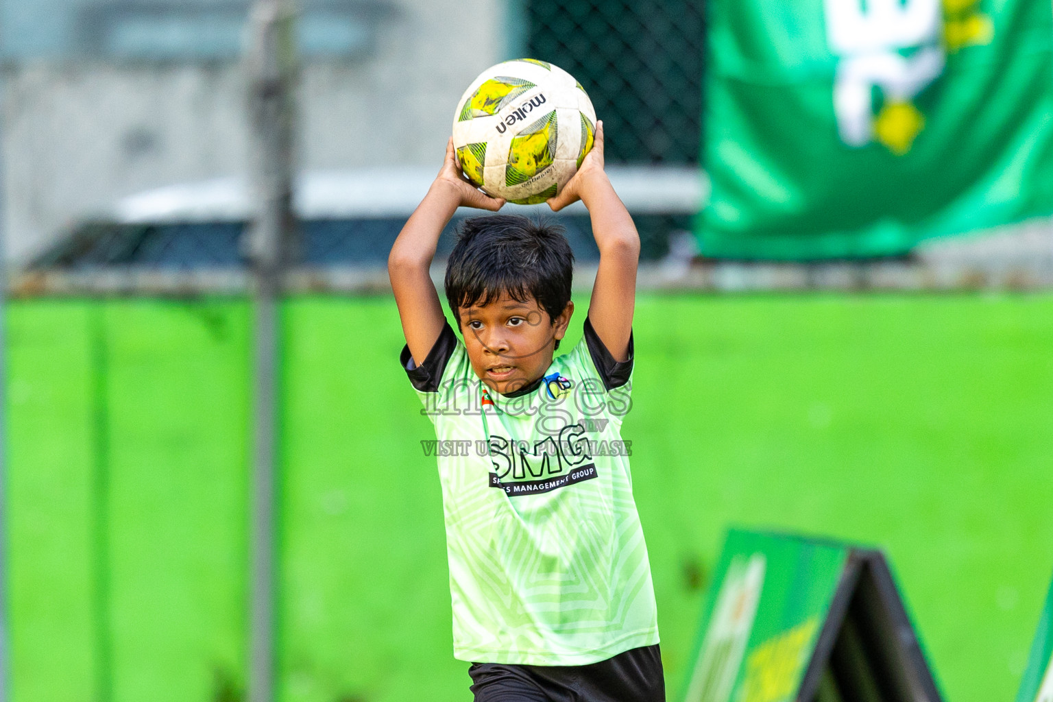 Day 2 of MILO SVAM Juniors 2025 (U-8) was held at Henveiru Stadium in Male', Maldives on Friday, 27th June 2025. Photos: Mohamed Mahfooz Moosa / images.mv