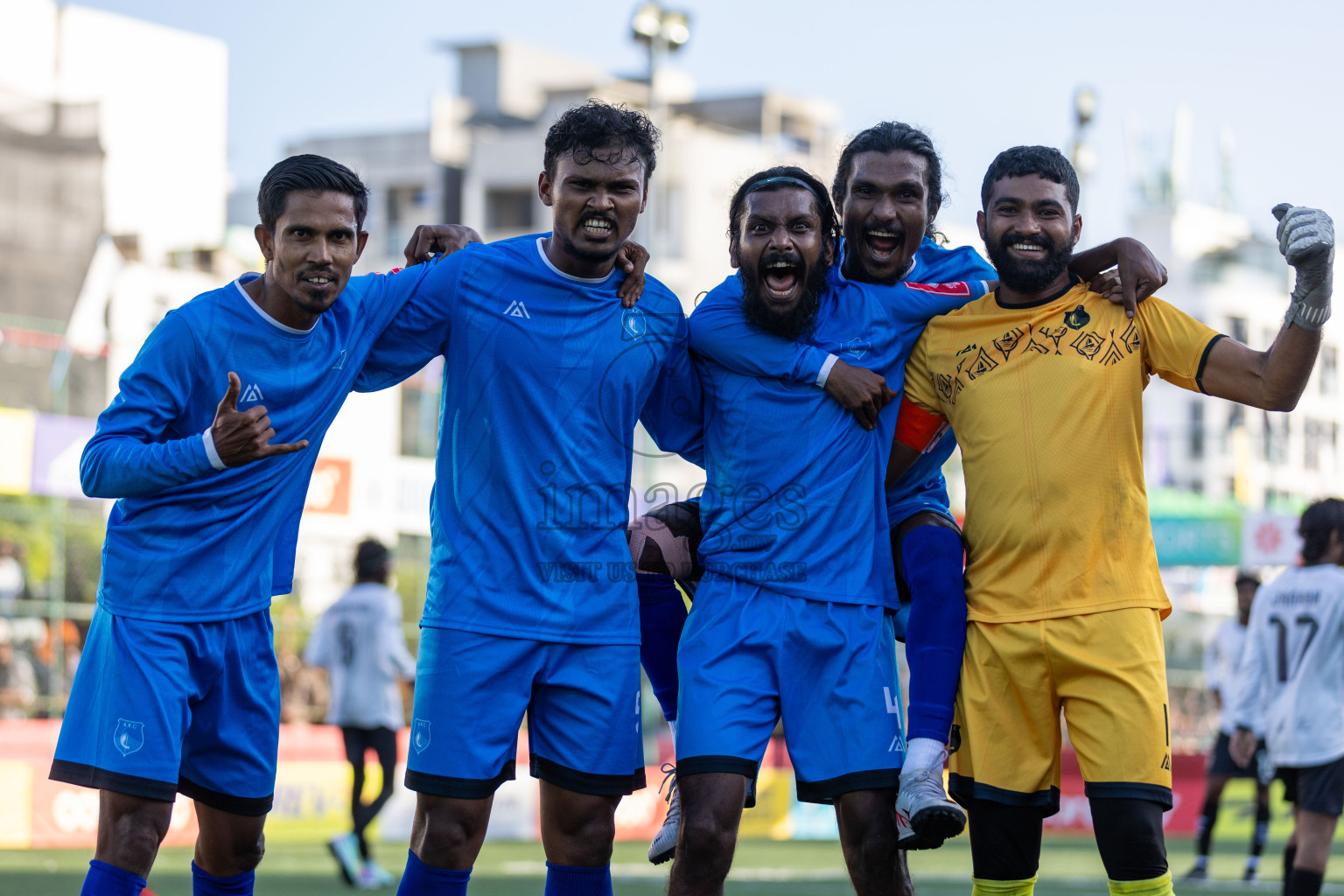 R Inguraidhoo VS R Alifushi in Day 13 of Golden Futsal Challenge 2024 was held on Saturday, 27th January 2024, in Hulhumale', Maldives Photos: Nausham Waheed / images.mv