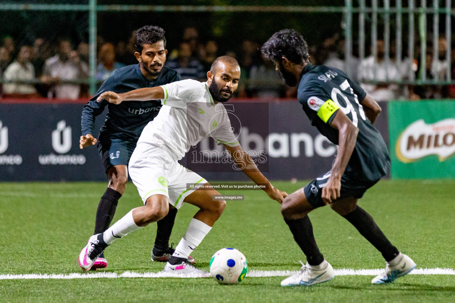 Club Urbanco vs Club Immigration in Club Maldives Cup 2023 held in Hulhumale, Maldives, on Friday, 21st July 2023 Photos: Hassan Simah / images.mv