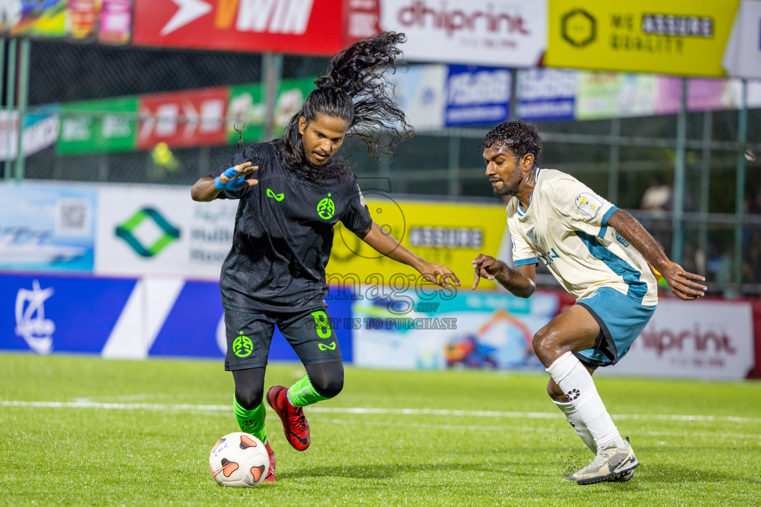 Road Recreation Club vs Team Naivaadhoo in Kings Cup of Club Maldives  2025 was held in Rehendhi Futsal Ground, Hulhumale', Maldives on Saturday, 6th September 2025. Photos: Ismail Thoriq / images.mv