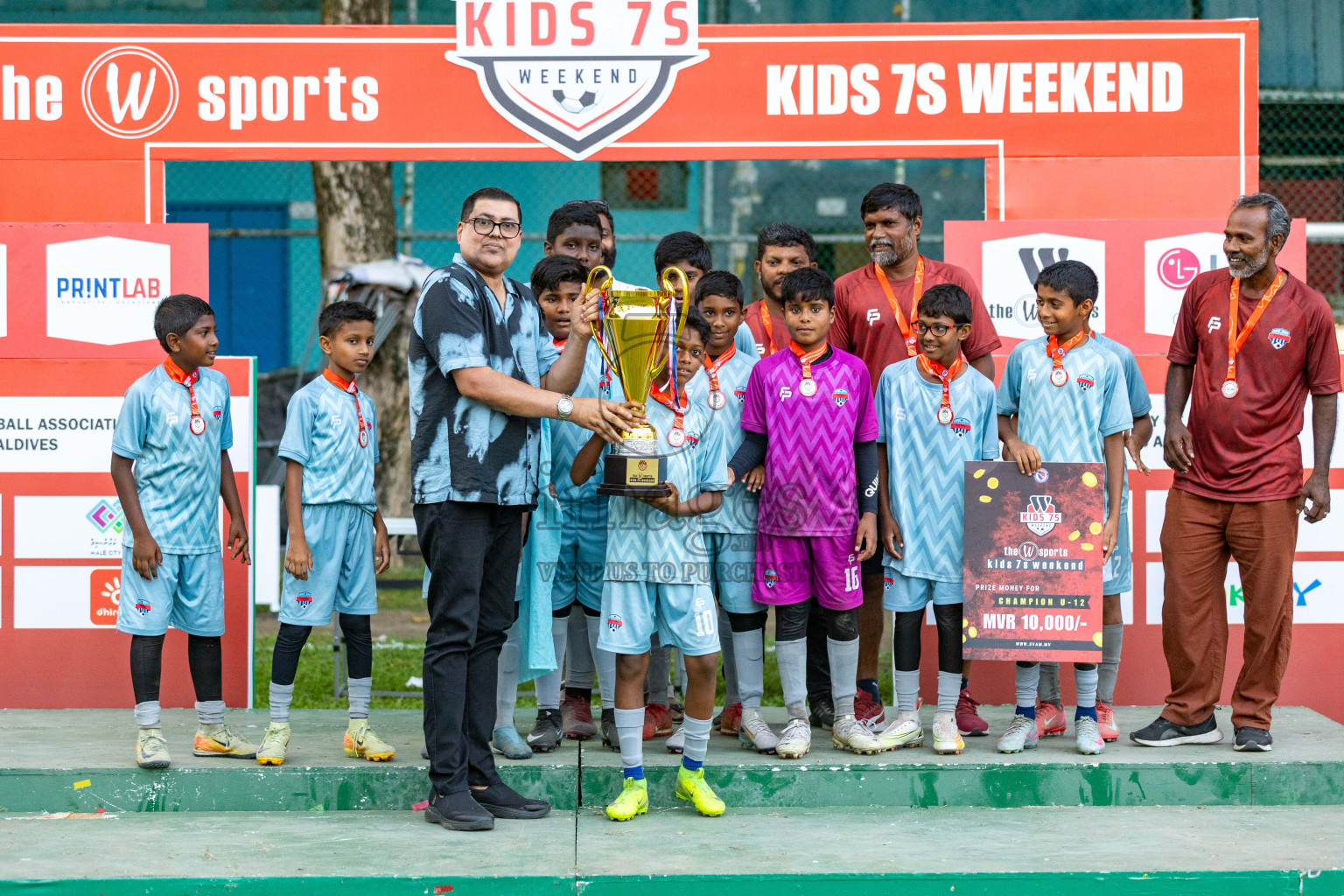 Day 3 of Kids7s Weekend 2025 was held on Sunday, 24th August 2025 in Henveyru Stadium, Male', Maldives. Photos: Mohamed Mahfooz Moosa / images.mv
