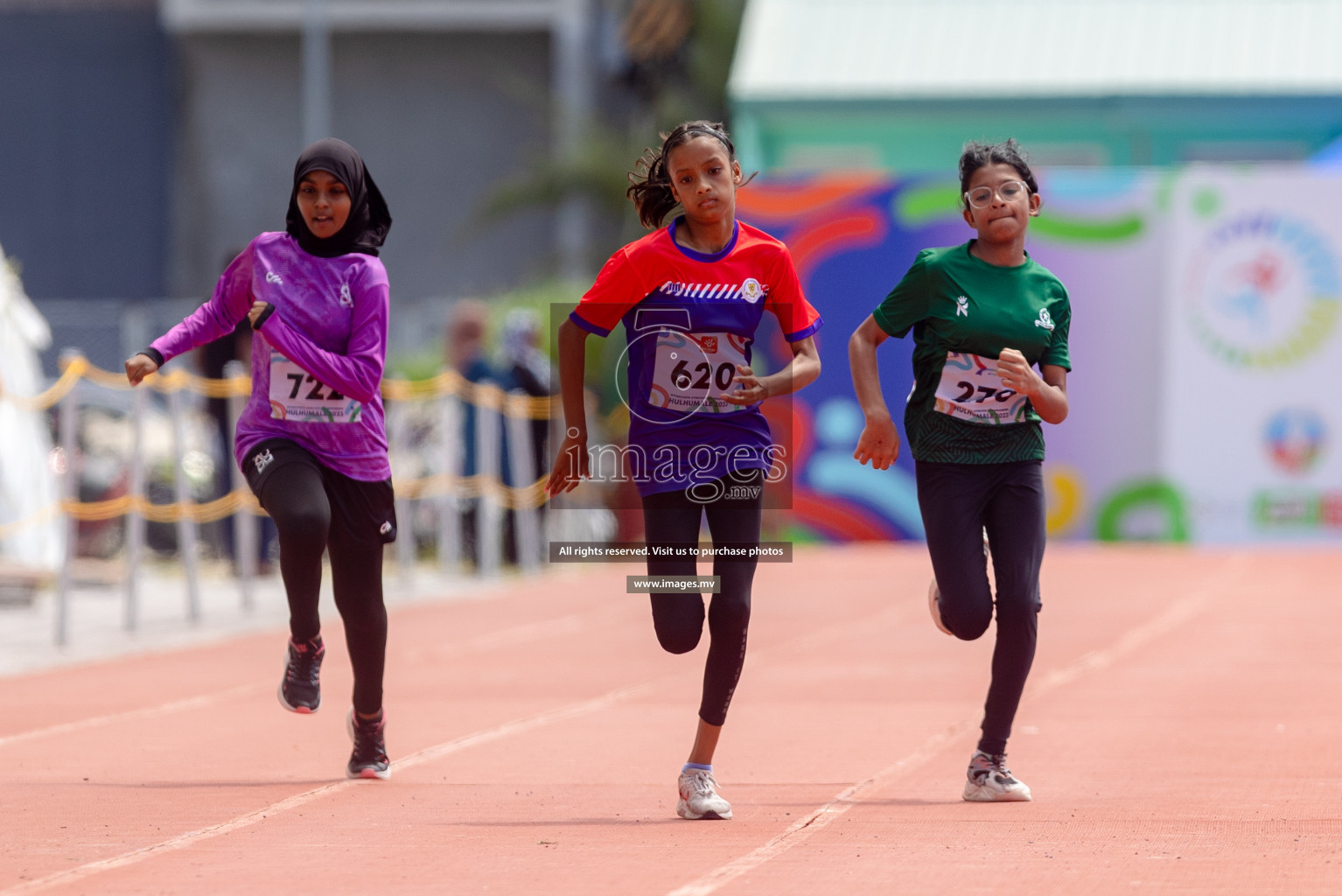 Day two of Inter School Athletics Championship 2023 was held at Hulhumale' Running Track at Hulhumale', Maldives on Sunday, 15th May 2023. Photos: Shuu/ Images.mv