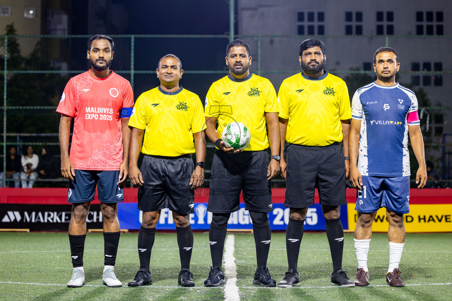 Trade Club vs Villa Travels in Day 3 of Office League 2025 was held on Friday, 18th April 2025 in Hulhumale', Maldives. Photos: Nausham Waheed / images.mv