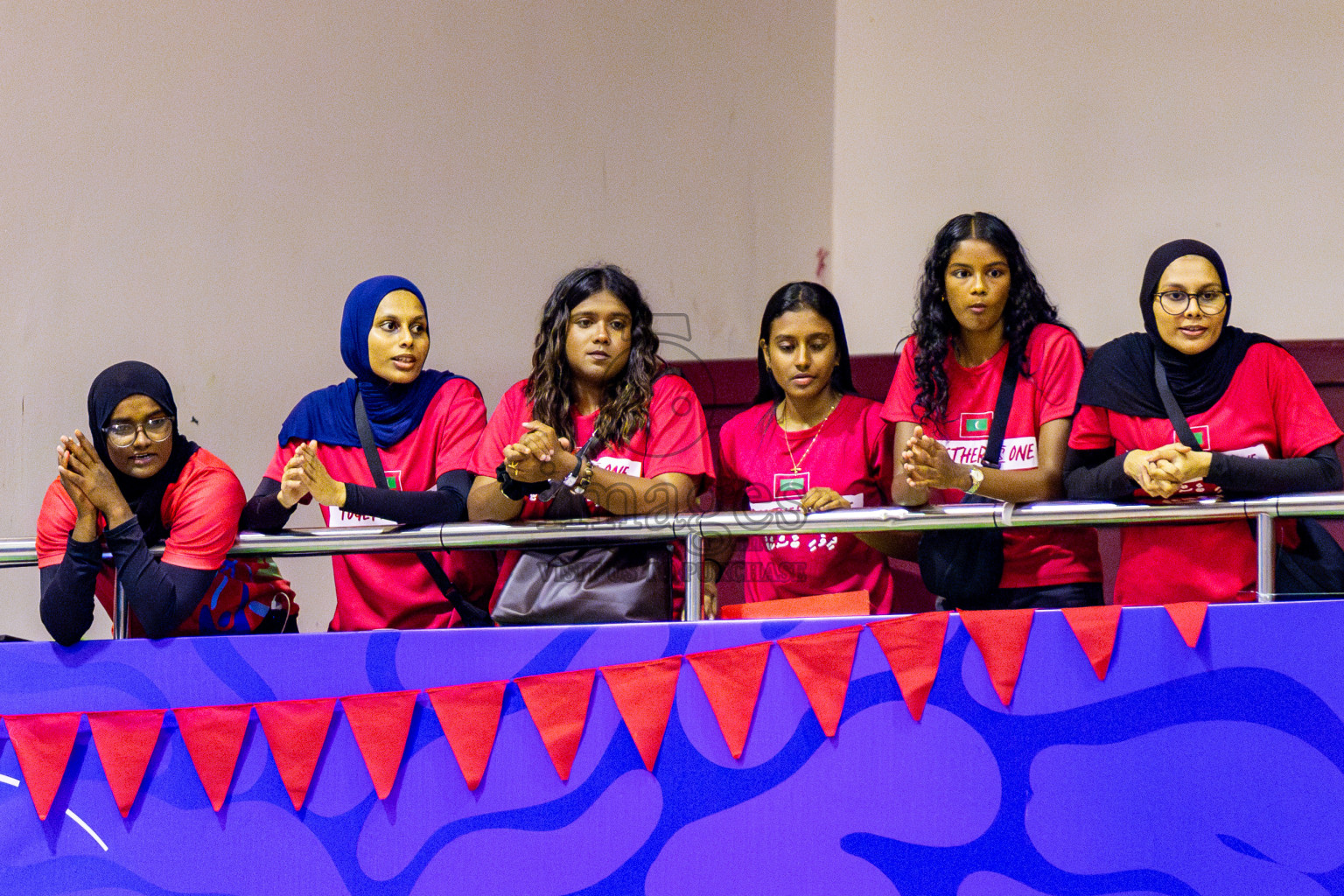 Maldives vs Bangladesh in Day 1 of Under 16 Woman's Asian Cup SABA Qualifiers 2025 was held in Social Center, Male', Maldives on 12th June 2025. Photos: Nausham Waheed / images.mv