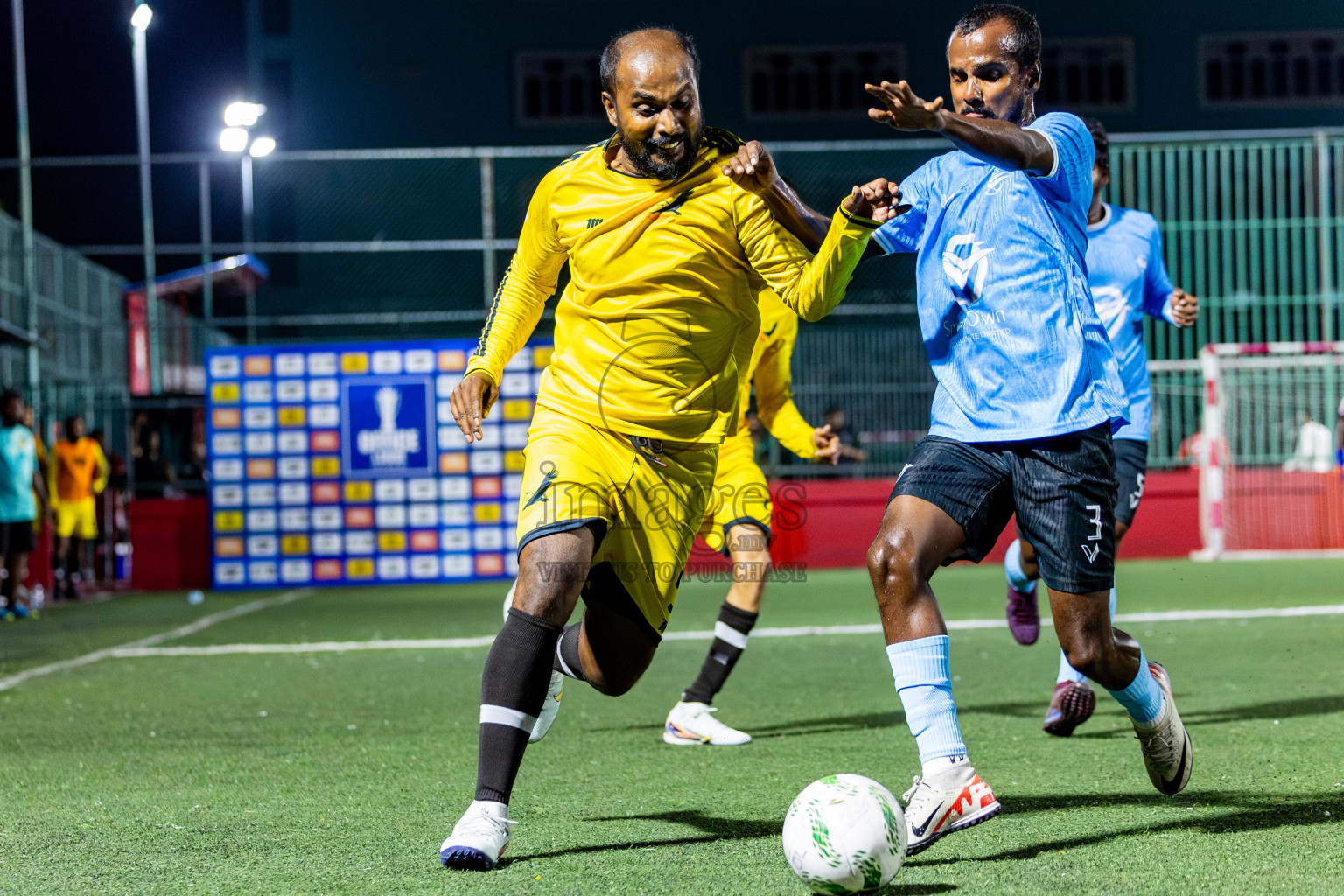 Smart Own FC vs The Hawks in Day 10 of Office League 2025 was held on Friday, 25th April 2025 in Hulhumale', Maldives. Photos: Nausham Waheed / images.mv