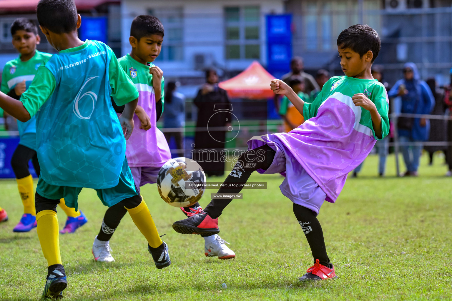 Day 1 of Milo Kids Football Fiesta 2022 was held in Male', Maldives on 19th October 2022. Photos: Nausham Waheed/ images.mv