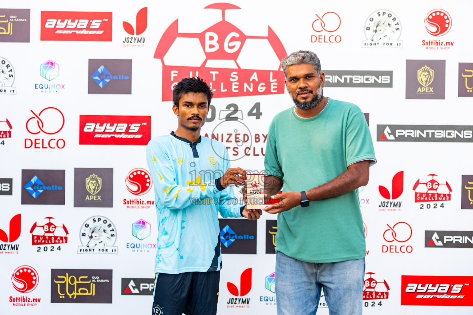 Squadra vs Rock Z in Day 8 of BG Futsal Challenge 2024 was held on Tuesday, 19th March 2024, in Male', Maldives Photos: Nausham Waheed / images.mv