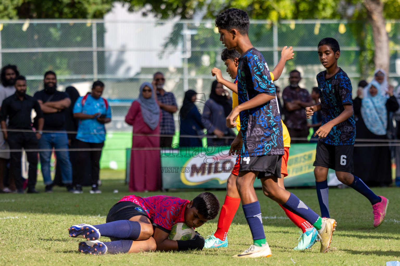 Day 1 of MILO Kids 7s Weekend 2024 held in Male, Maldives on Thursday, 17th October 2024. Photos: Shuu / images.mv