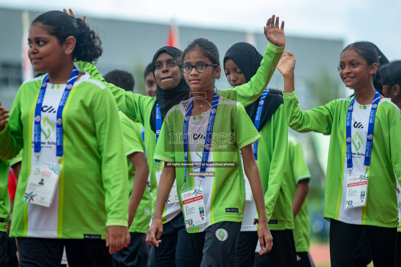 Day one of Inter School Athletics Championship 2023 was held at Hulhumale' Running Track at Hulhumale', Maldives on Saturday, 14th May 2023. Photos: Nausham Waheed / images.mv