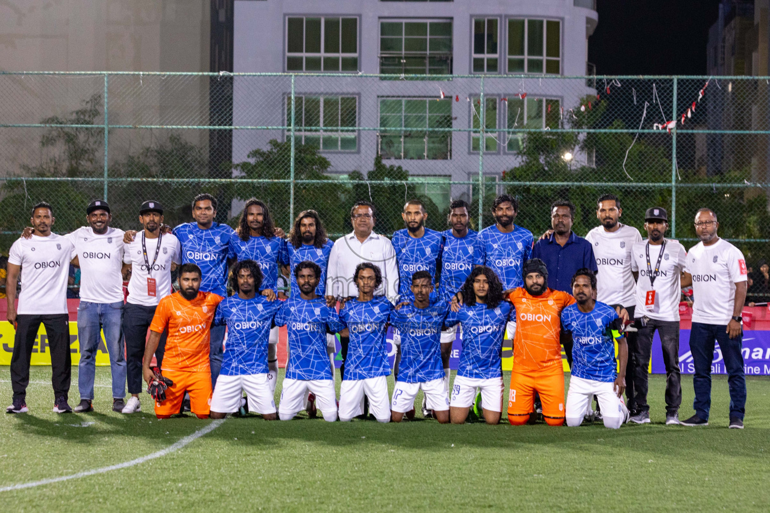 HDh Neykurendhoo vs HDh Naivaadhoo in Golden Futsal Challenge 2024 was held on Tuesday, 16th January 2024, in Hulhumale', Maldives
Photos: Ismail Thoriq / images.mv