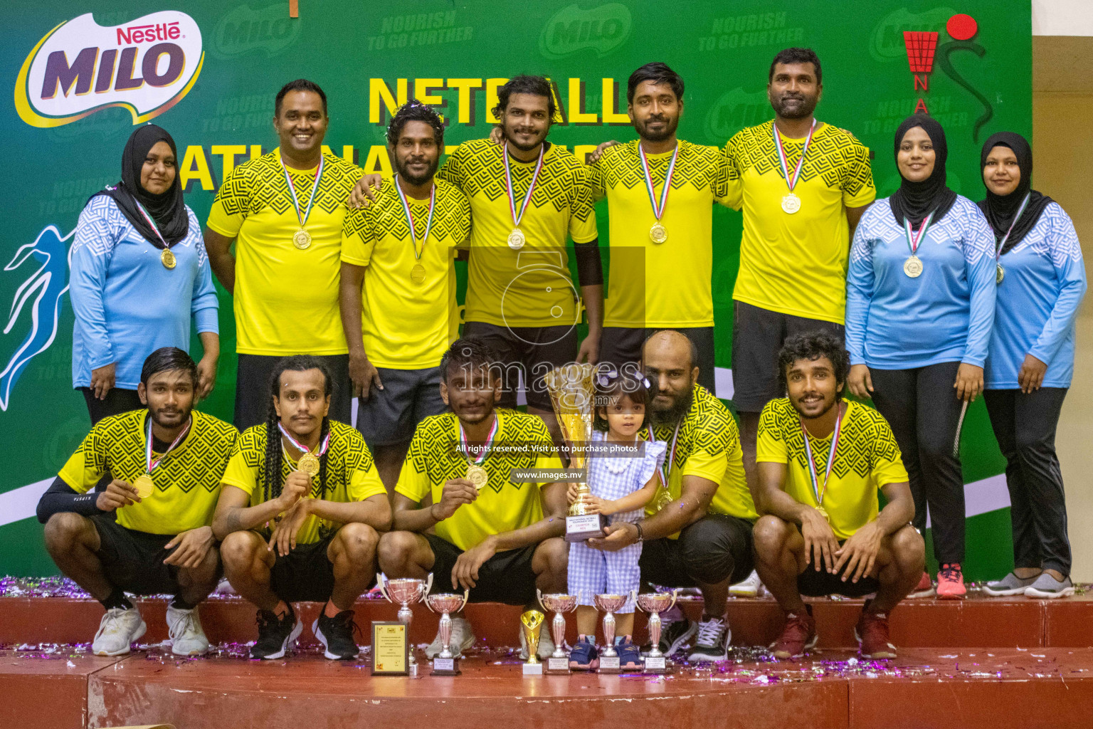 Kulhudhuffushi Youth & R.C vs Club Matrix in the Finals of Milo National Netball Tournament 2021 held on 4th December 2021 in Male', Maldives Photos: Ismail Thoriq / images.mv