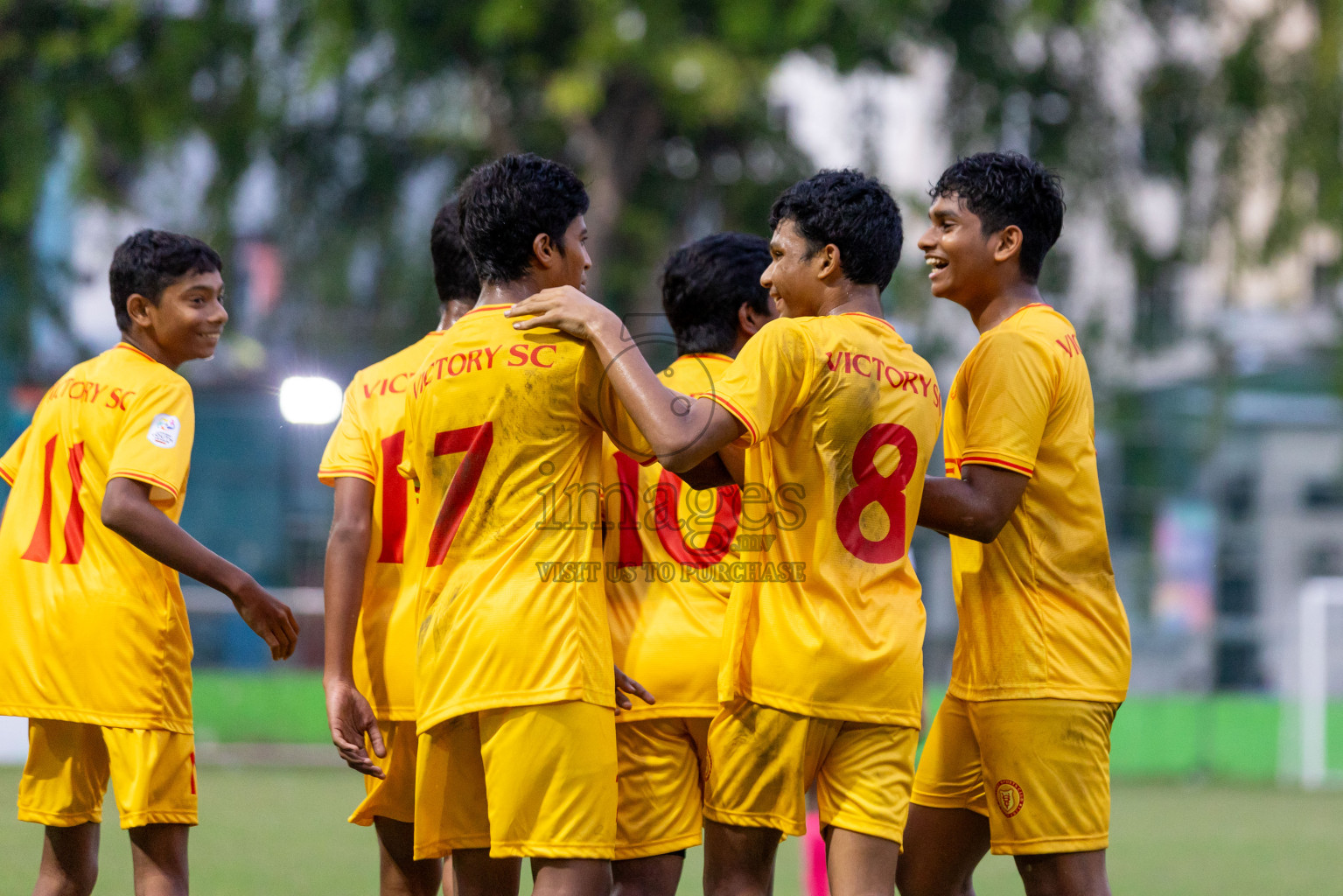 United Victory vs Victory Sports Club  (U14) in Day 5 of Dhivehi Youth League 2024 held at Henveiru Stadium on Friday 29th November 2024. Photos: Shuu Abdul Sattar/ Images.mv