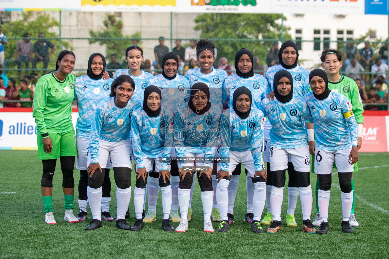 MPL vs DSC in Eighteen Thirty Women's Futsal Fiesta 2022 was held in Hulhumale', Maldives on Monday, 17th October 2022. Photos: Hassan Simah, Mohamed Mahfooz Moosa / images.mv