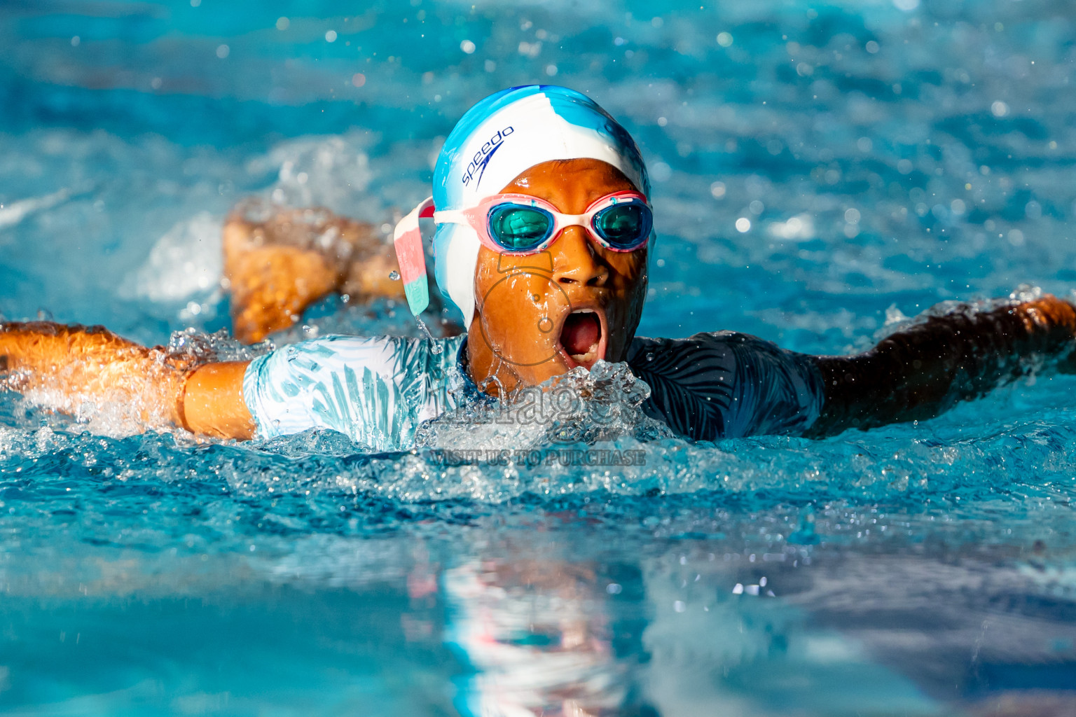 Day 4 of BML 5th National Swimming Kids Festival 2024 held in Hulhumale', Maldives on Thursday, 21st November 2024. Photos: Nausham Waheed / images.mv