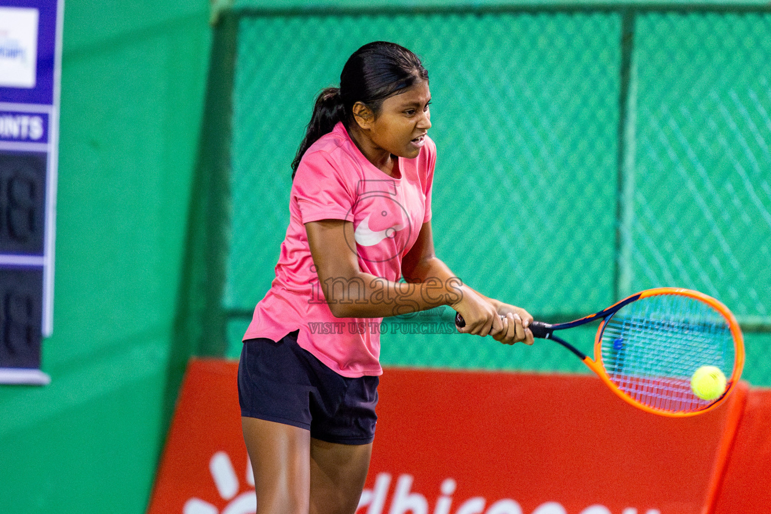 Day 6 of ATF Maldives Junior Open Tennis was held in Male' Tennis Court, Male', Maldives on Tuesday, 17th December 2024. Photos: Nausham Waheed/ images.mv