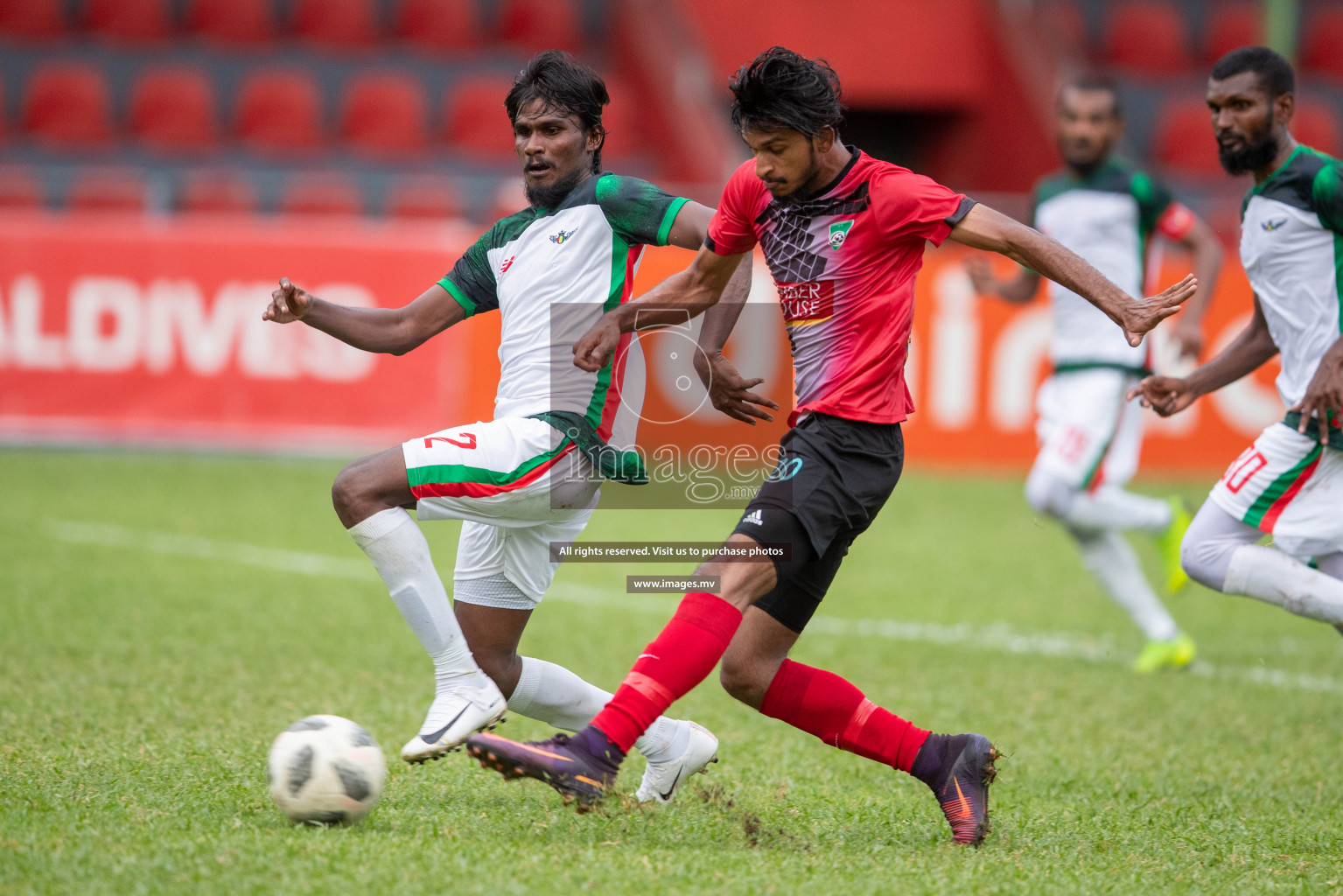 Da Grande SC vs Foakaidhoo FC in Dhiraagu Dhivehi Premier League 2019 held in Male', Maldives on 20th June 2019 Photos: Shuadh Abdul Sattar/images.mv