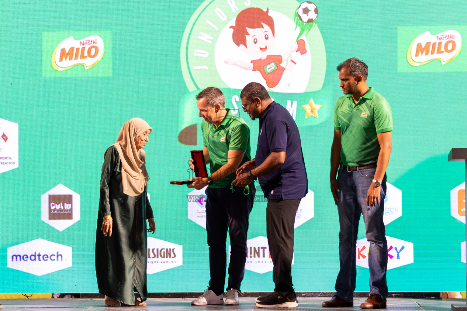 Inaugural Event of MILO SVAM Juniors 2025 (U8) was held at National Football Stadium, Male', Maldives on Monday, 23rd June 2025. Photos: Ismail Thoriq / images.mv
