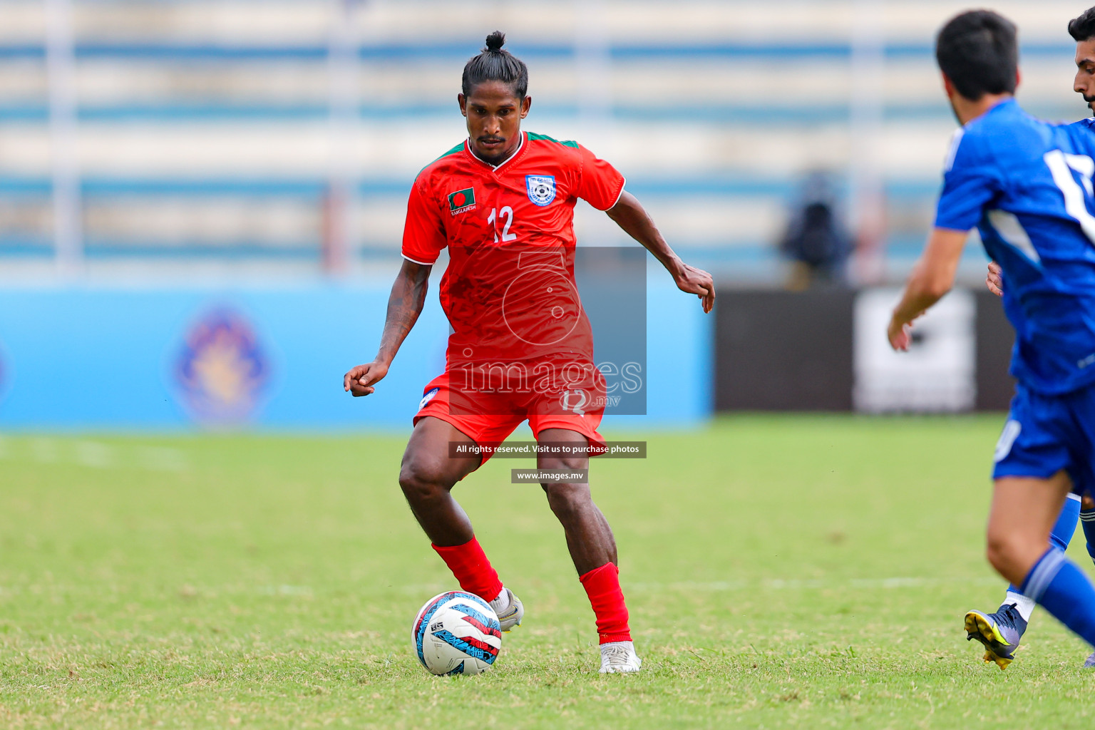 Kuwait vs Bangladesh in the Semi-final of SAFF Championship 2023 held in Sree Kanteerava Stadium, Bengaluru, India, on Saturday, 1st July 2023. Photos: Nausham Waheed, Hassan Simah / images.mv