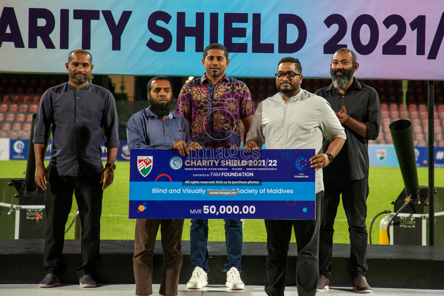 Maziya SRC vs Club Valencia in the Community Shield Match 2021/2022 on 15 December 2021 held in Male', Maldives. Photos: Hassan Simah / images.mv