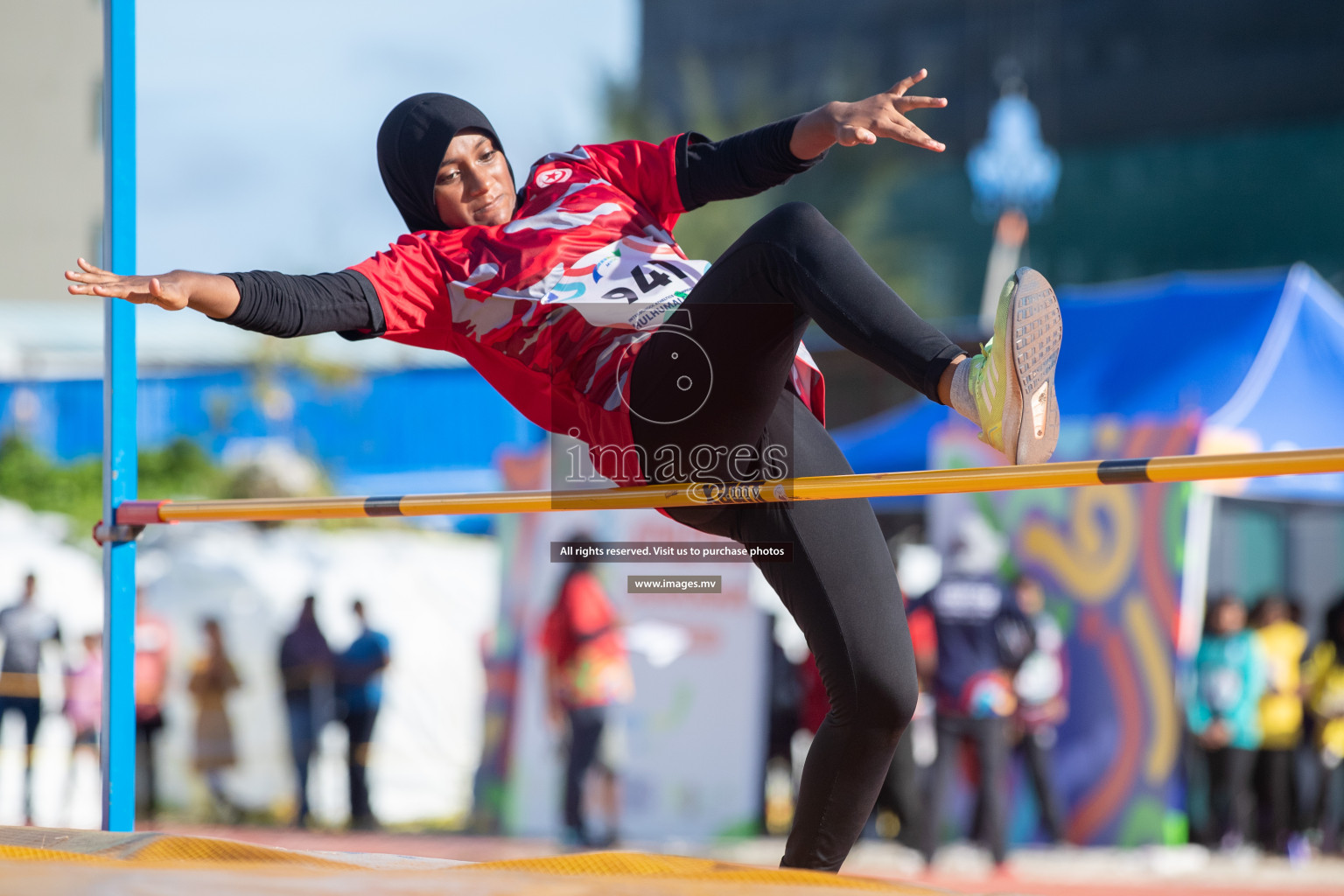 Day four of Inter School Athletics Championship 2023 was held at Hulhumale' Running Track at Hulhumale', Maldives on Wednesday, 17th May 2023. Photos: Nausham Waheed/ images.mv