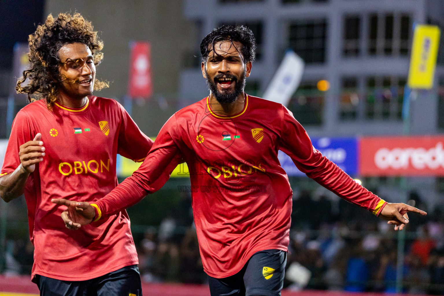 Dh Kudahuvadhoo vs Dh Maaenboodhoo in Day 24 of Golden Futsal Challenge 2024 was held on Wednesday  , 7th February 2024 in Hulhumale', Maldives Photos: Nausham Waheed / images.mv