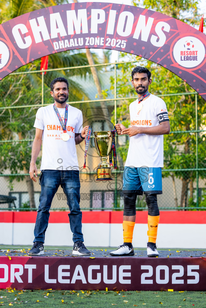Final of Resort League 2025 (Dhaalu Zone) was held on Saturday, 24th May 2025 in Niyama Private island, Dhaalu Atoll, Maldives. Photos: Nausham Waheed / images.mv