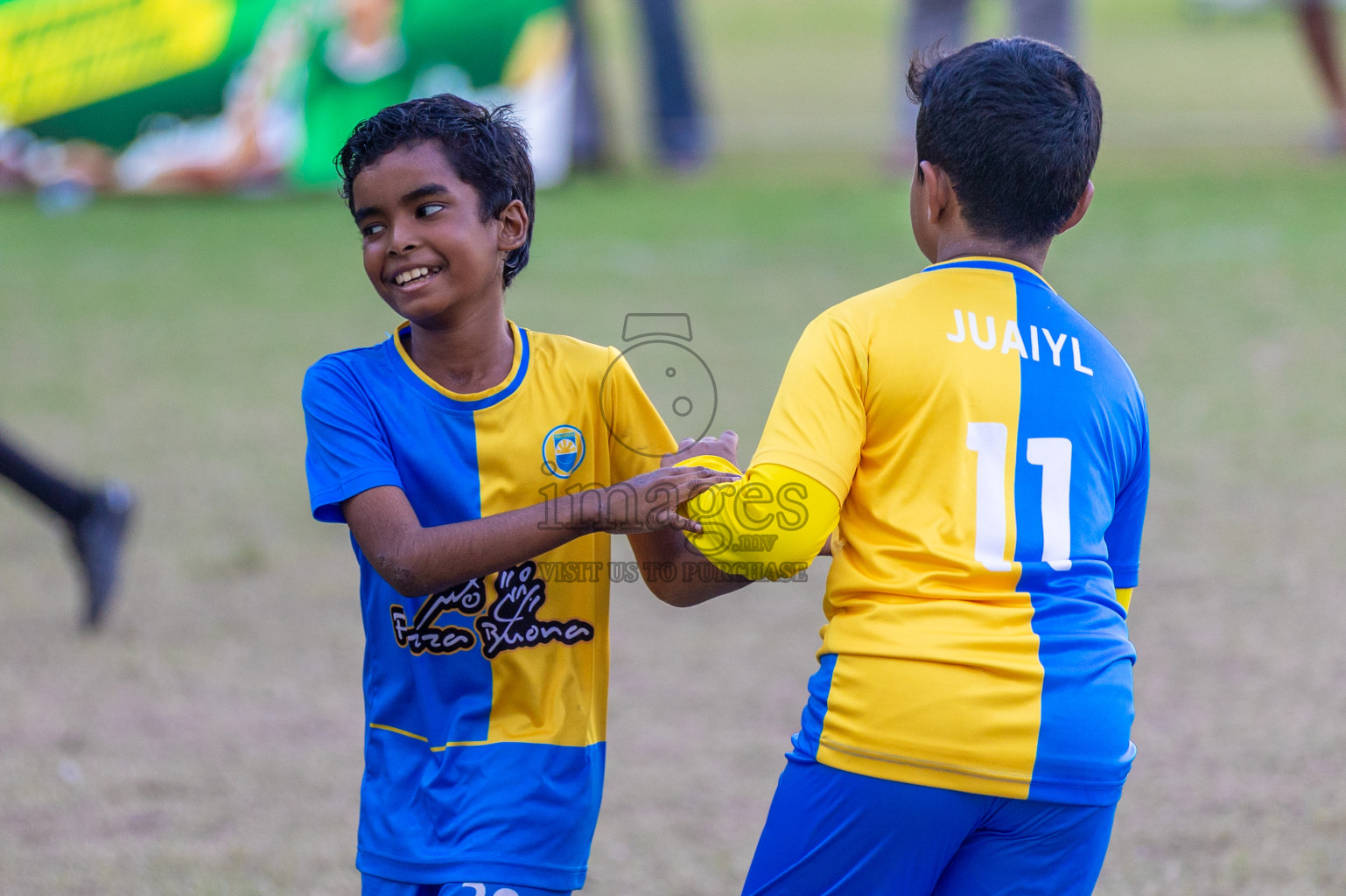 Day 2  of MILO Academy Championship 2024 - U12 was held at Henveiru Grounds in Male', Maldives on Thursday, 5th July 2024. Photos: Shuu Abdul Sattar / images.mv