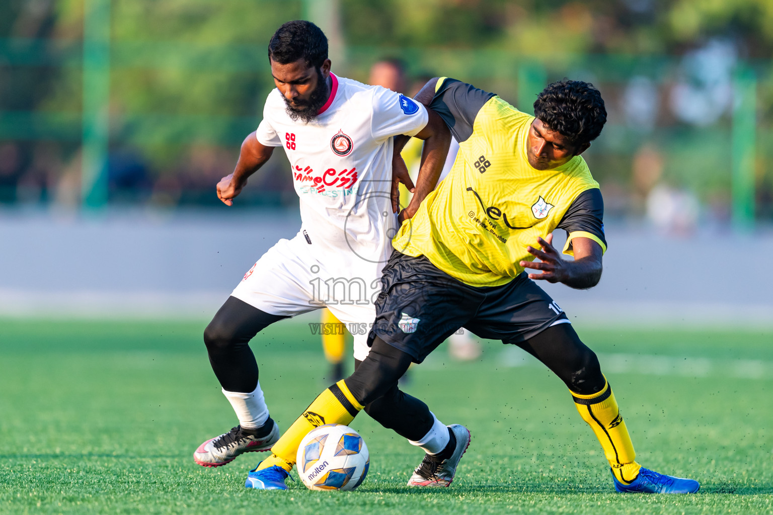 Kanmathi Juniors vs Furious SC from Manadhoo Council Cup 2024 in N Manadhoo Maldives on Monday, 19th February 2023. Photos: Nausham Waheed / images.mv