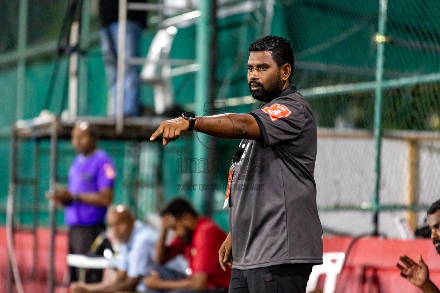 Th. Vilufushi  VS  Th. Gaadhiffushi in Day 20 of Golden Futsal Challenge 2024 was held on Saturday , 3rd February 2024 in Hulhumale', Maldives Photos: Nausham Waheed / images.mv