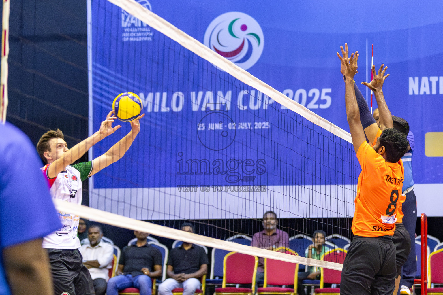 Day 1 of MILO VAM Cup 2025 held in Male', Maldives on Wednesday, 25th June2025 at Social Center Indoor Hall Photos By: Mohamed Mahfooz Moosa / images.mv