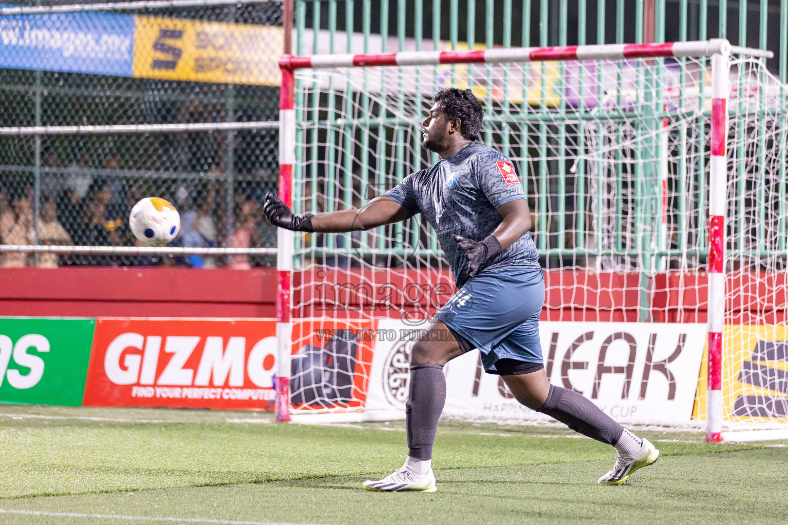 HDh Hanimaadhoo vs HDh Makunudhoo in Day 5 of Golden Futsal Challenge 2025 on Thursday, 9th January 2025, in Hulhumale', Maldives 
Photos: Hassan Simah / images.mv