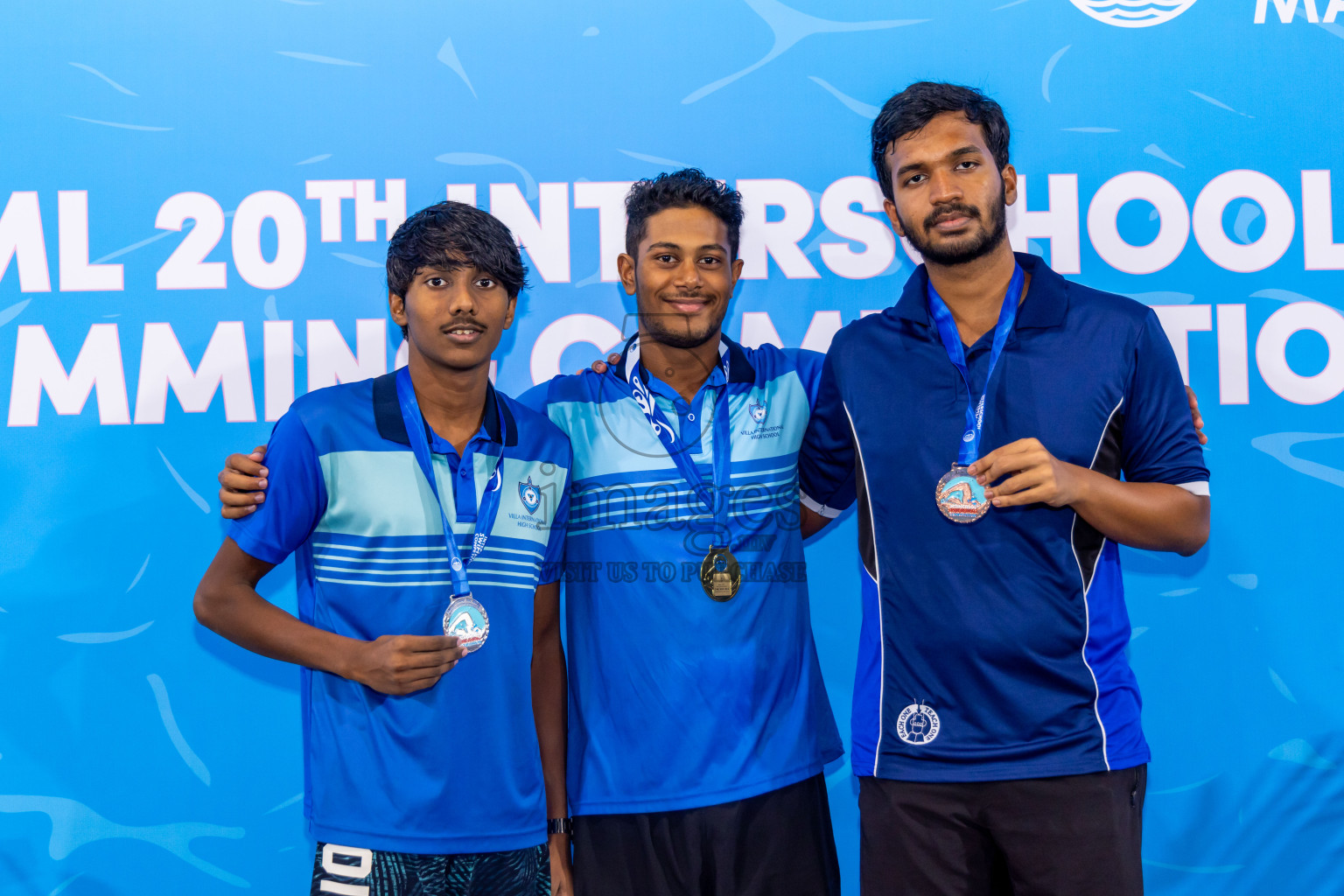 Day 5 of 20th Inter-school Swimming Competition 2024 held in Hulhumale', Maldives on Wednesday, 16th October 2024. Photos: Nausham Waheed / images.mv