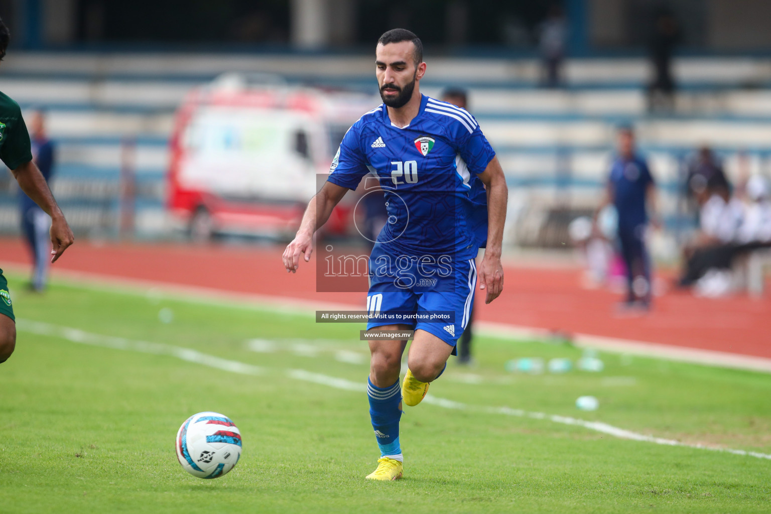 Pakistan vs Kuwait in SAFF Championship 2023 held in Sree Kanteerava Stadium, Bengaluru, India, on Saturday, 24th June 2023. Photos: Nausham Waheed, Hassan Simah / images.mv