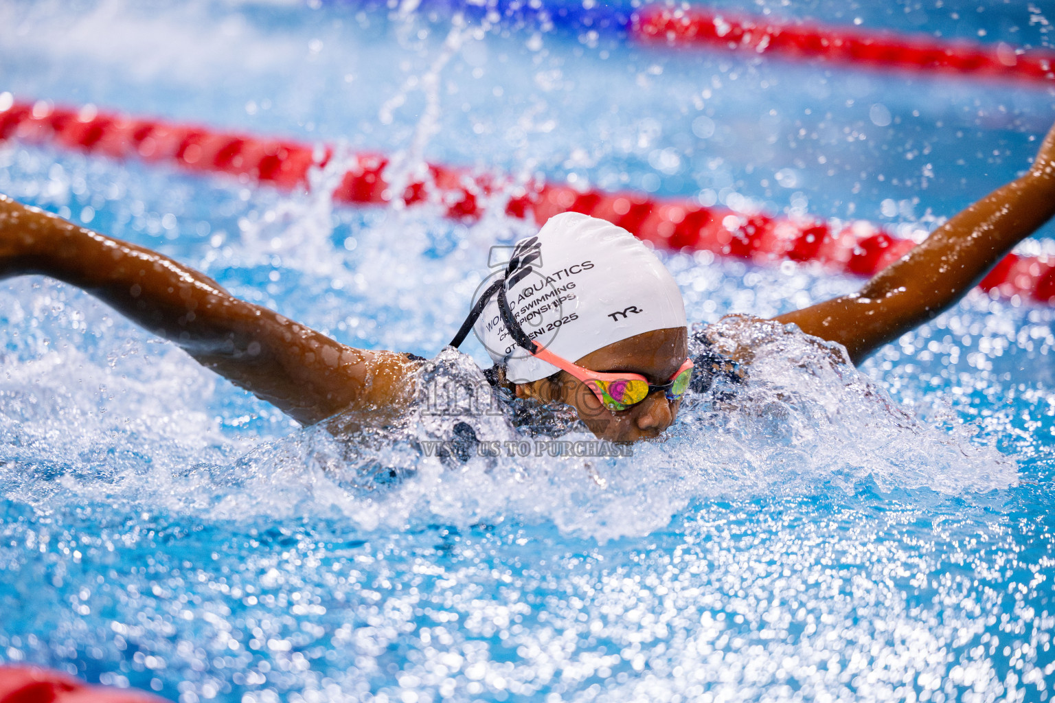 Day 2 of BML 21st Interschool Swimming Competition 2025 was held in Hulhumale' Swimming Pool, Hulhumale', Maldives on Sunday, 12th October 2025. Photos: Ismail Thoriq / images.mv