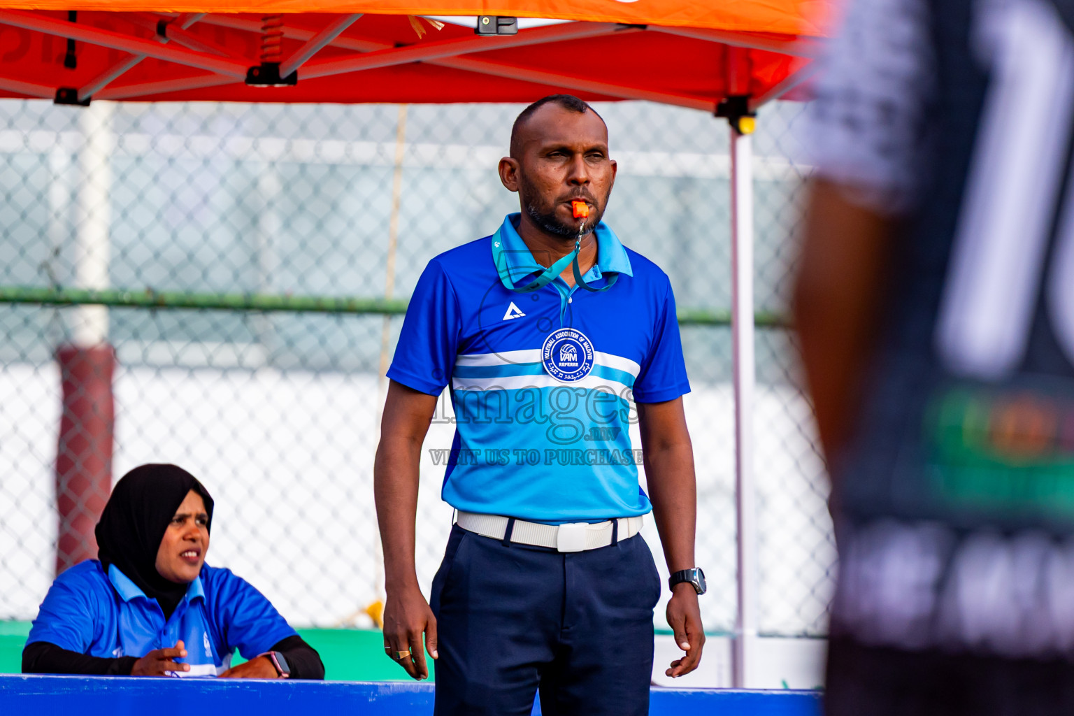 Sports Club Dhirun vs Goodies Sports Club in Milo National Junior Volleyball Championship 2025 Day 3 was held on Monday, 24th November 2025 at Ekuveni Turf Court Male', Maldives. Photos: Nausham Waheed / images.mv