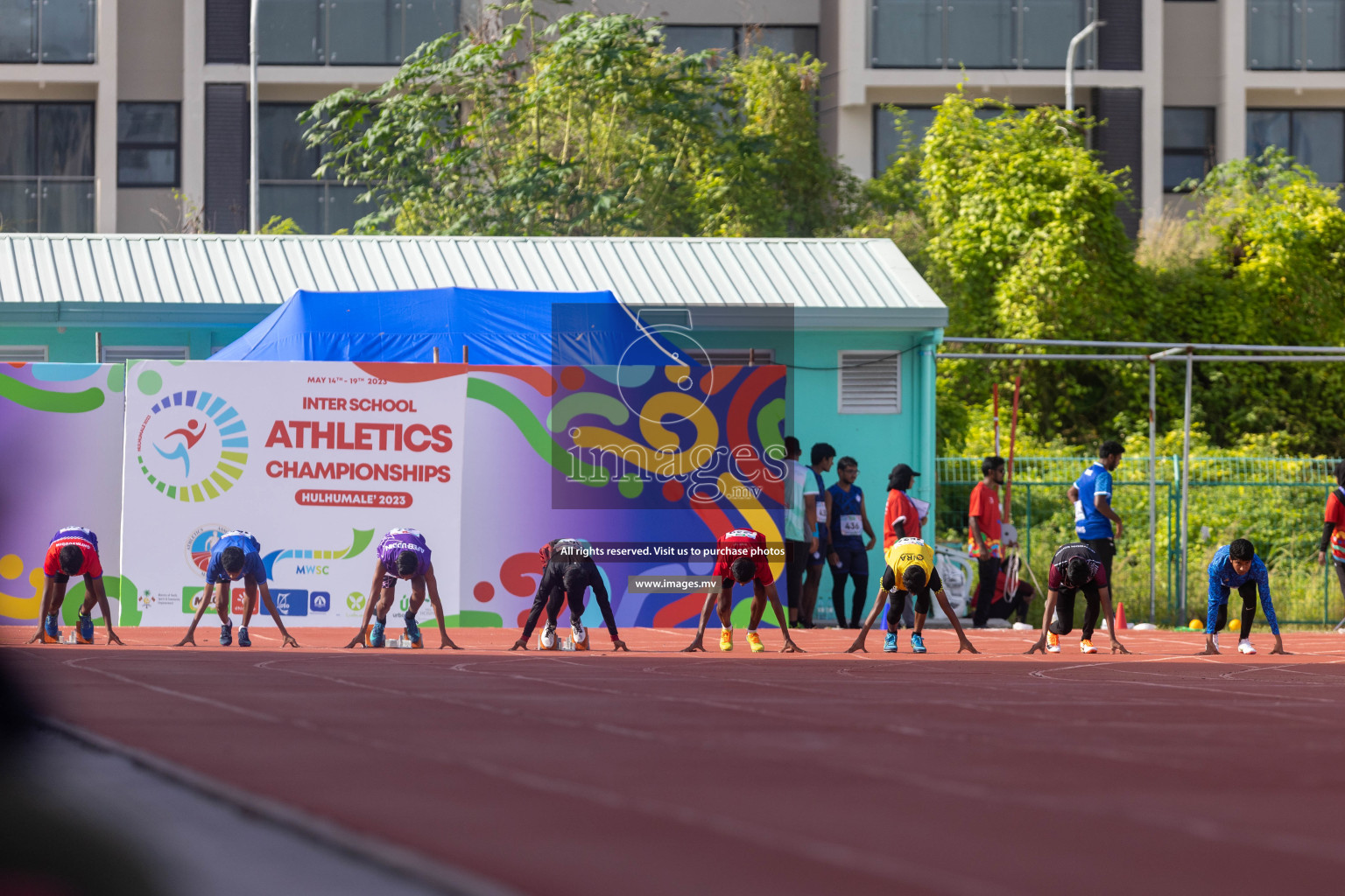 Day two of Inter School Athletics Championship 2023 was held at Hulhumale' Running Track at Hulhumale', Maldives on Sunday, 15th May 2023. Photos: Shuu/ Images.mv