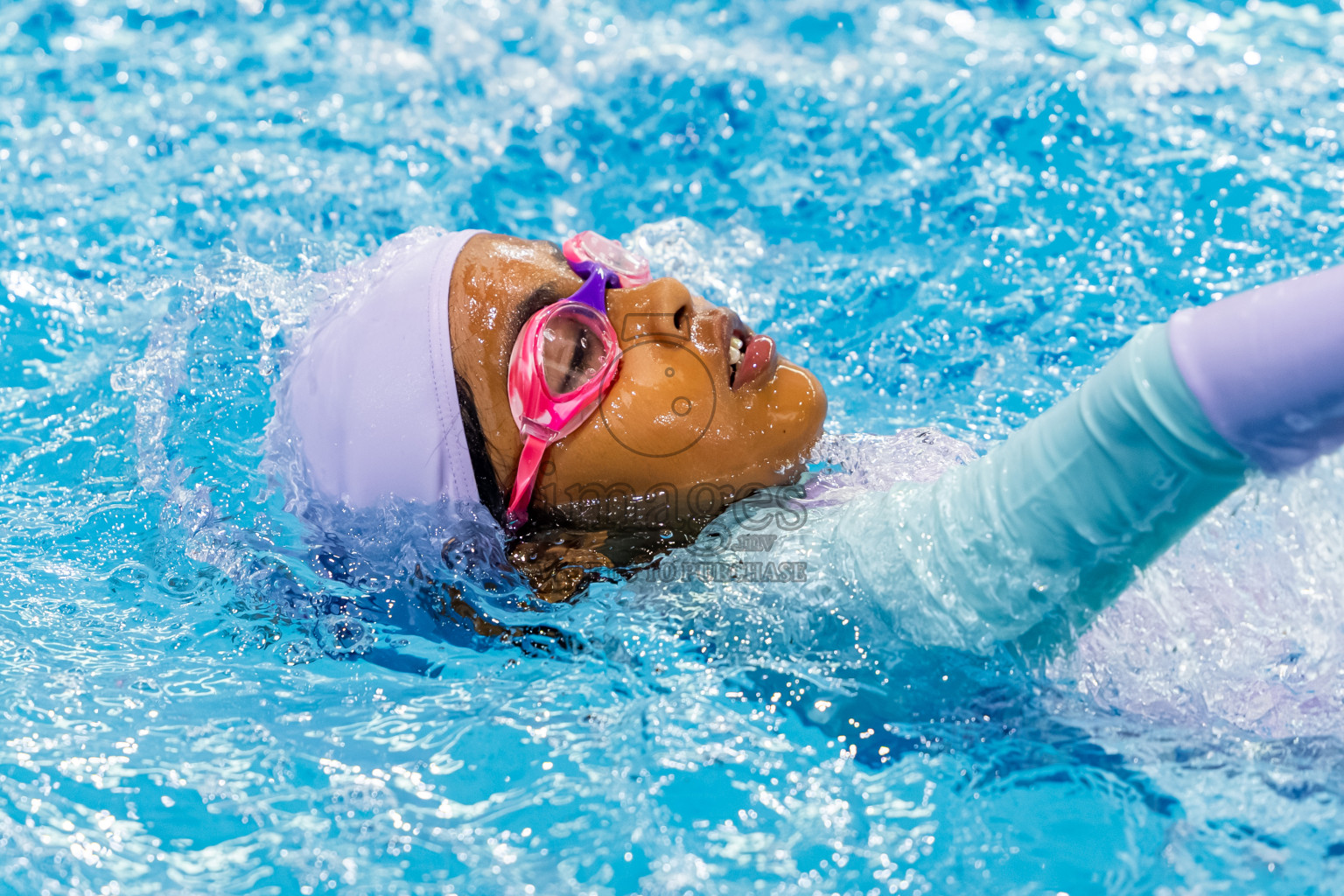 Day 1 of BML 6th National Kids Swimming Kids Festival 2025 held in Hulhumale', Maldives on Monday, 3rd November 2025. Photos: Nausham Waheed / images.mv