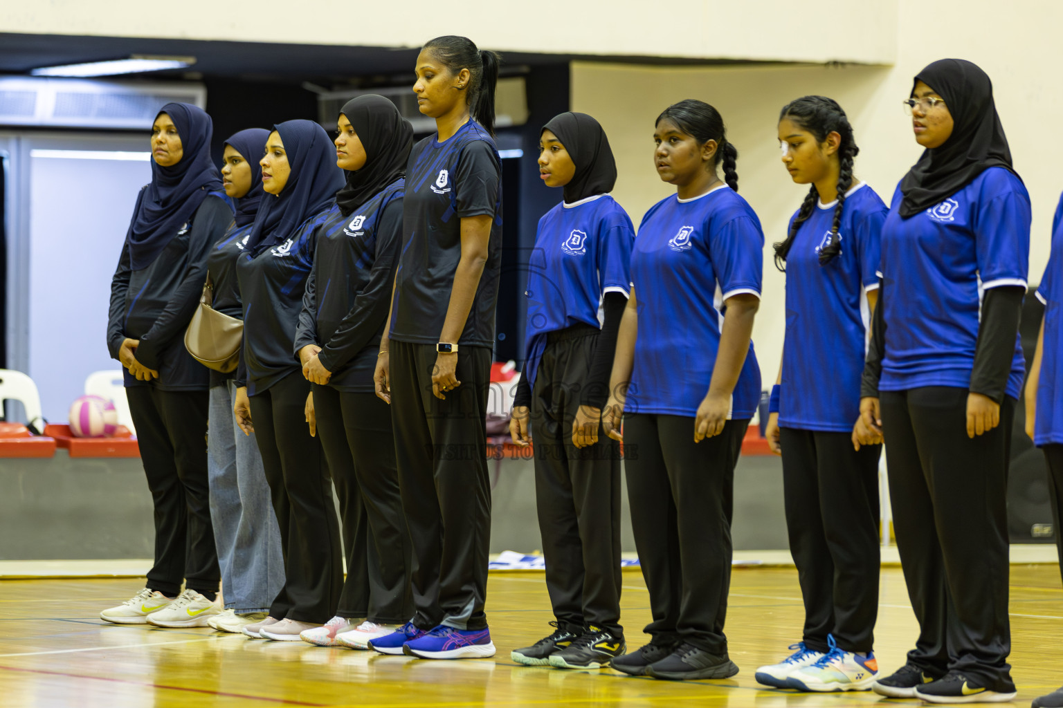 Day 1 of Inter-School Netball Tournament 2025 was held in Social Center Indoor Hall on Saturday, 18th October 2025. Photos: Areef Adam / images.mv