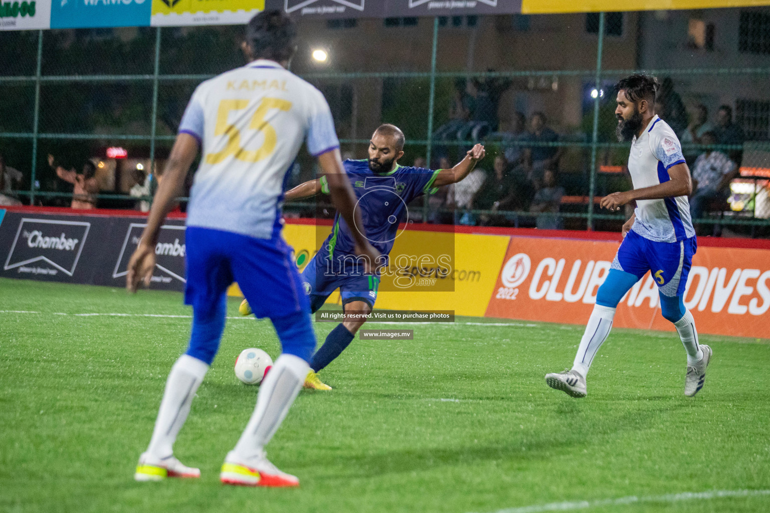 Club Immigration vs Muleeaage RC in Club Maldives Cup 2022 was held in Hulhumale', Maldives on Sunday, 16th October 2022. Photos: Hassan Simah/ images.mv