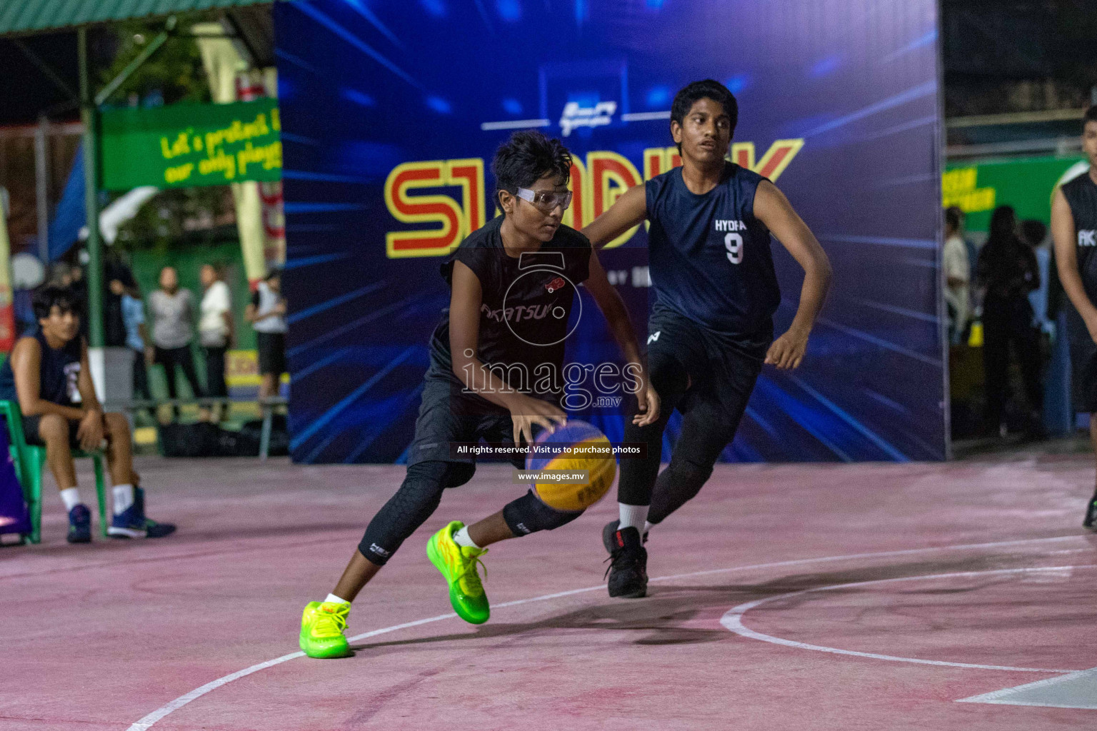 Day 5 of Slamdunk by Sosal on 16th April 2023 held in Male'. Photos: Nausham Waheed / images.mv