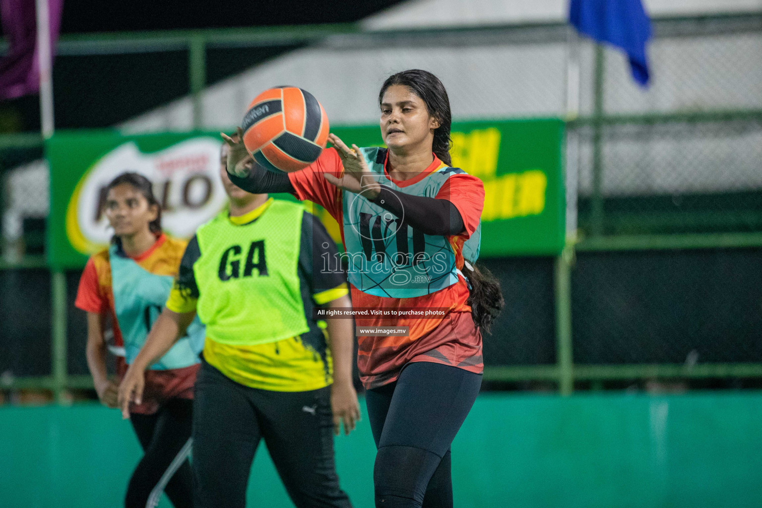 Day 6 of 20th Milo National Netball Tournament 2023, held in Synthetic Netball Court, Male', Maldives on 4th June 2023 Photos: Nausham Waheed/ Images.mv