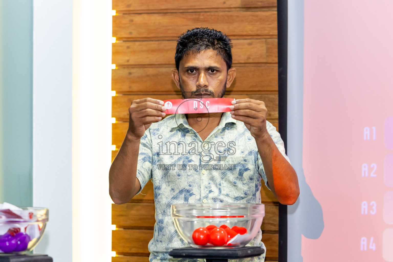 Draw Ceremony of Club Maldives 2024 held in Hulhumale', Maldives on Wednesday, 28th August 2024. Photos: Nausham Waheed / images.mv