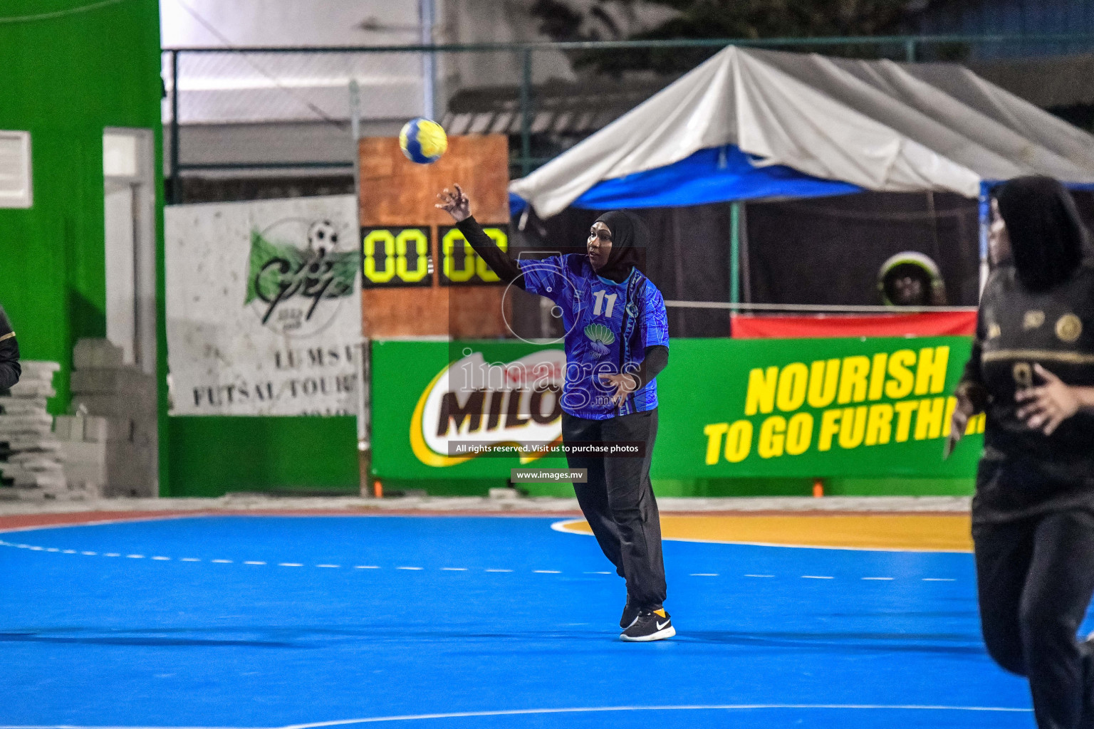 Day 16 of Milo 6th Inter Office Handball Tournament 2022 - Photos by Nausham Waheed