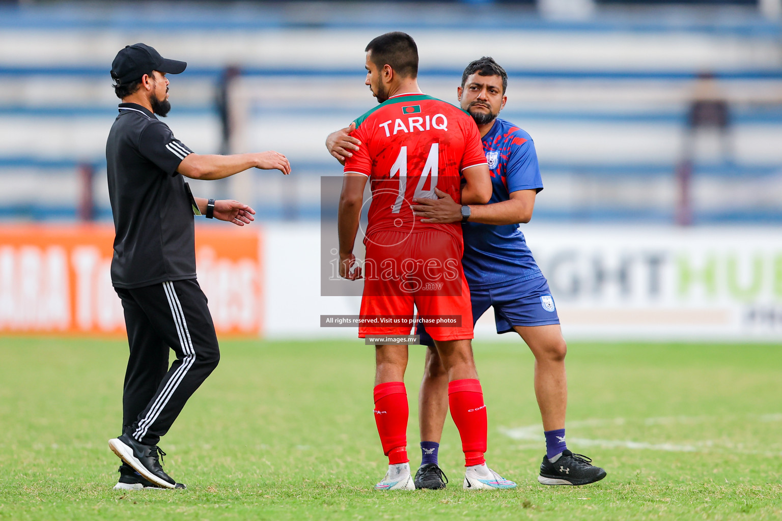 Kuwait vs Bangladesh in the Semi-final of SAFF Championship 2023 held in Sree Kanteerava Stadium, Bengaluru, India, on Saturday, 1st July 2023. Photos: Nausham Waheed, Hassan Simah / images.mv