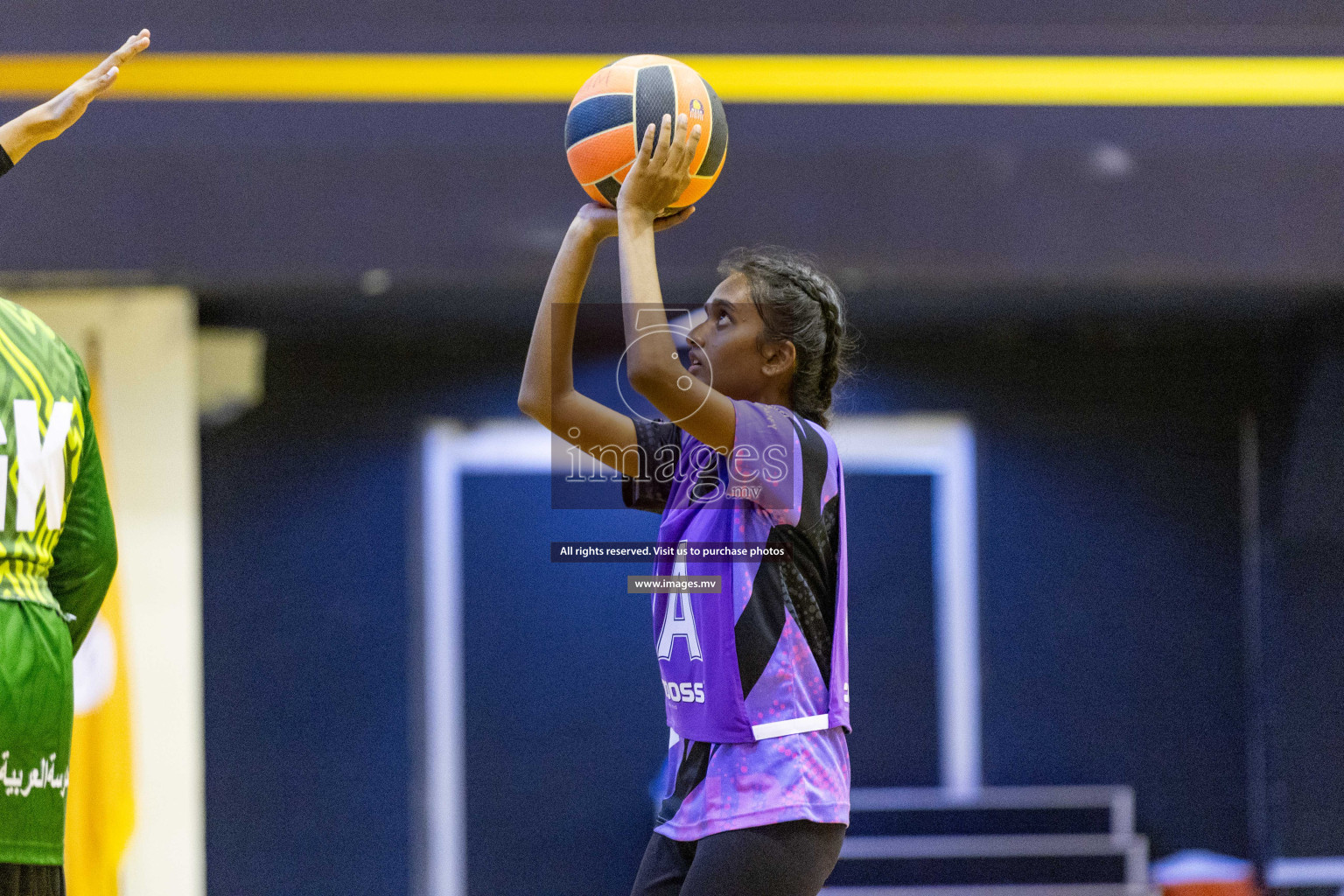 Day4 of 24th Interschool Netball Tournament 2023 was held in Social Center, Male', Maldives on 30th October 2023. Photos: Nausham Waheed / images.mv