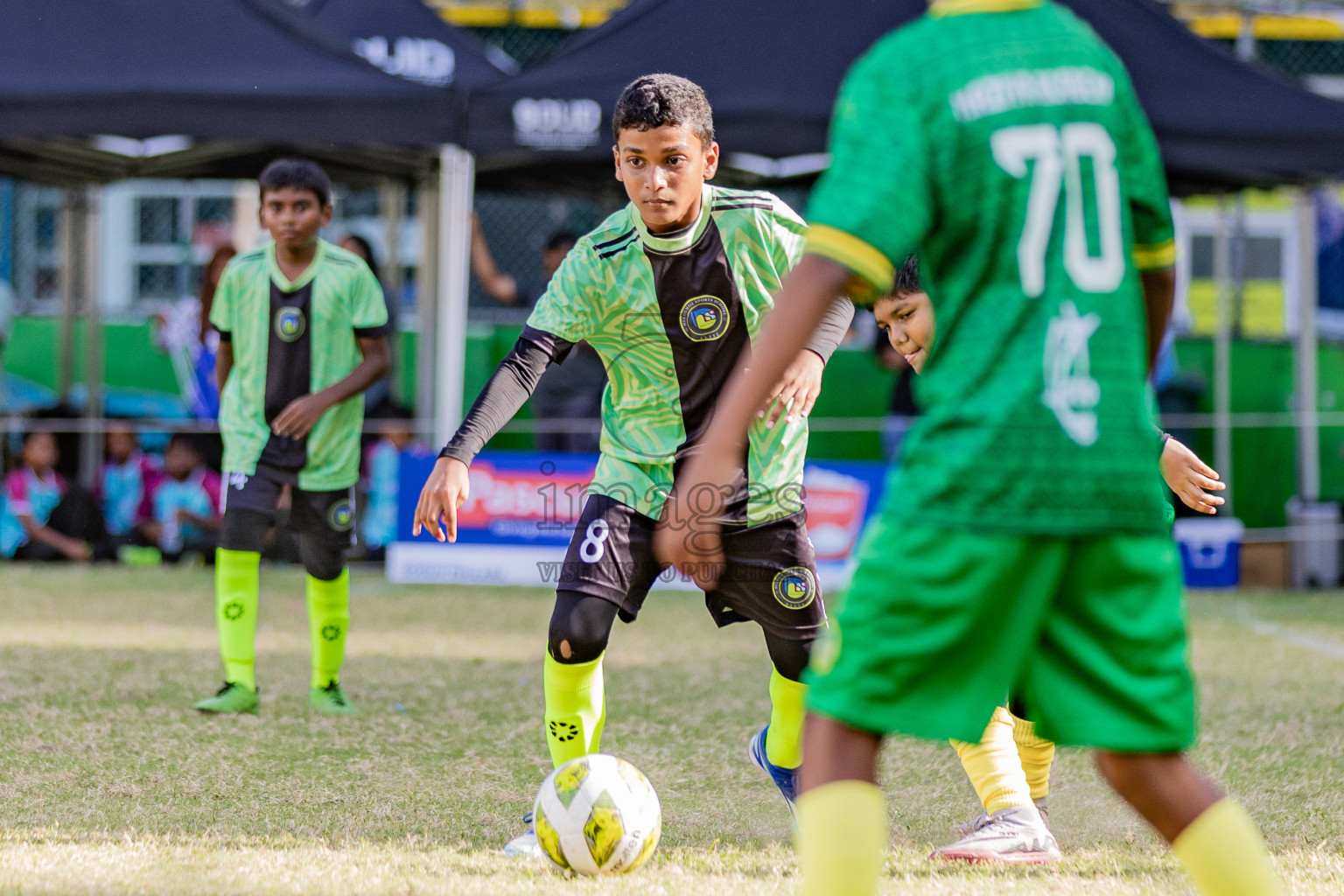 Day 1 of Kids7s Weekend 2025 was held on Friday, 23rd August 2025 in  Henveyru Stadium, Male', Maldives. 
Photos: Areef Adam / images.mv