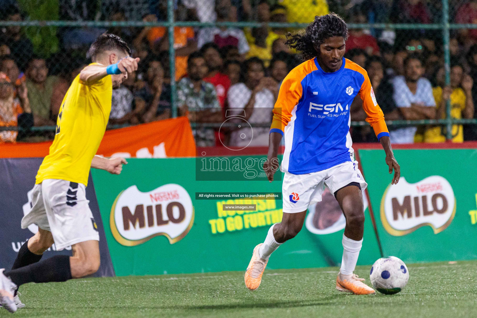 RRC vs Team FSM in Semi Final of Club Maldives Cup 2023 held in Hulhumale, Maldives, on Wednesday, 16th August 2023
Photos: Ismail Thoriq / images.mv