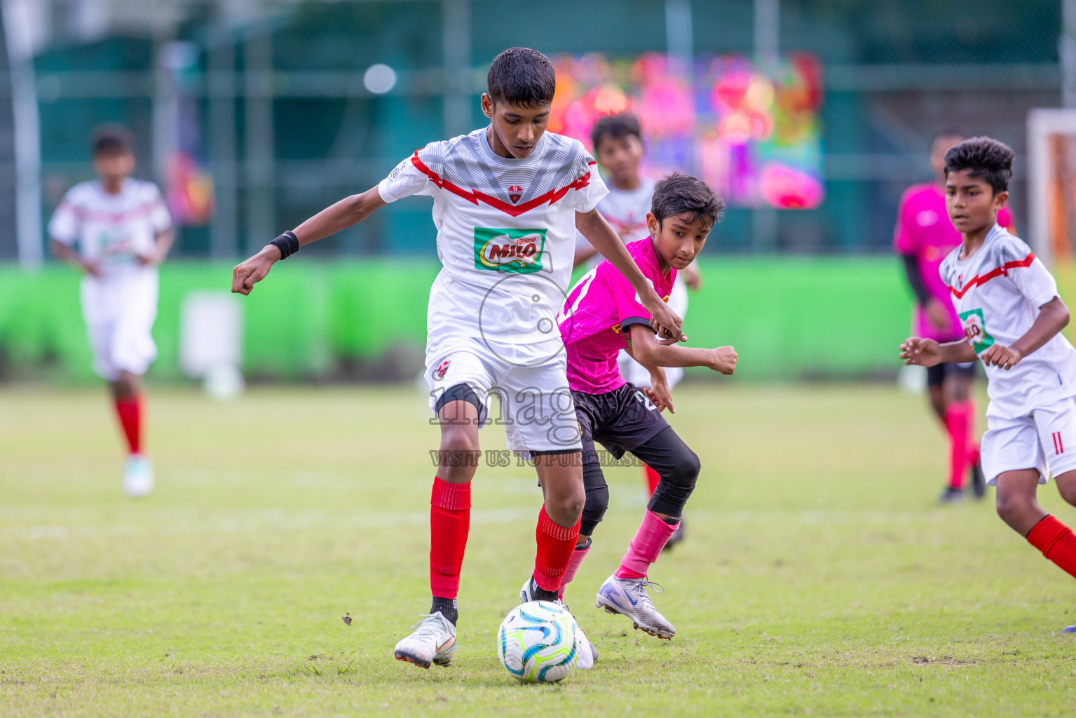 Dhivehi Youth League 2024 - Day 1. Matches held at Henveiru Stadium on 21st November 2024 , Thursday. Photos: Shuu Abdul Sattar/ Images.mv