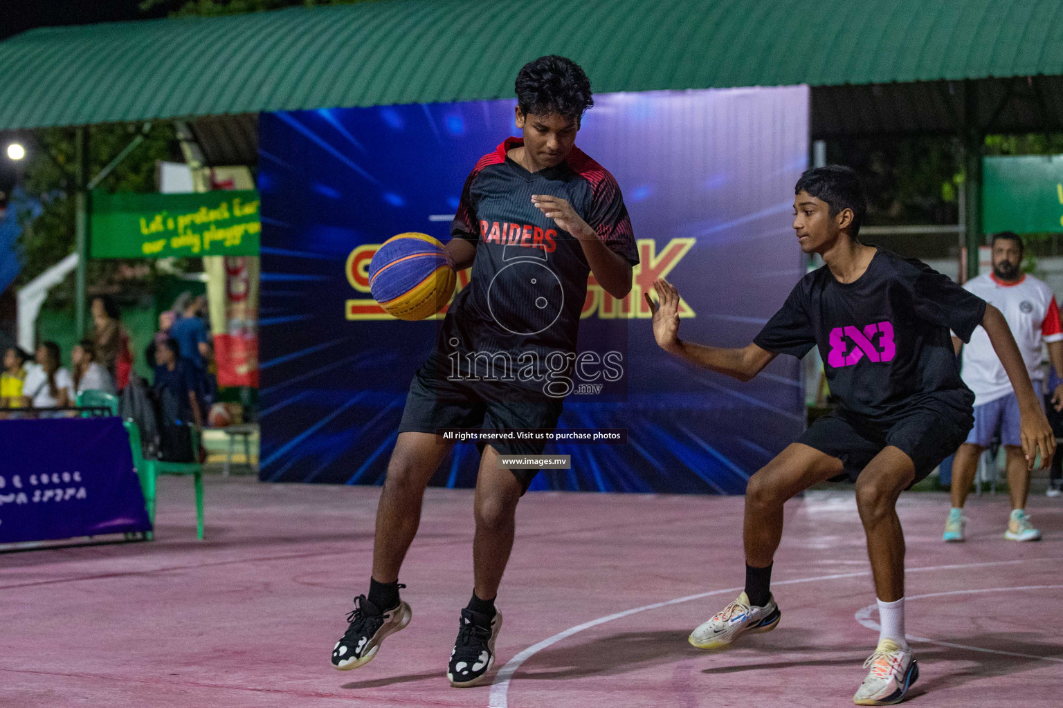 Day 5 of Slamdunk by Sosal on 16th April 2023 held in Male'. Photos: Nausham Waheed / images.mv